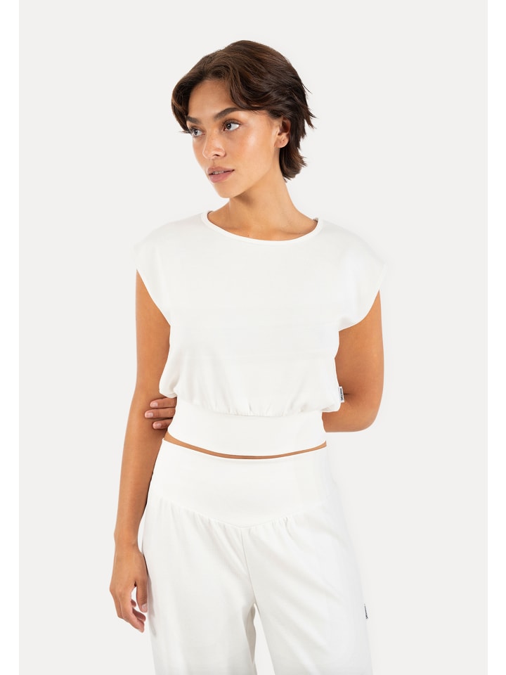 Crop Shirt Jorina in Creme