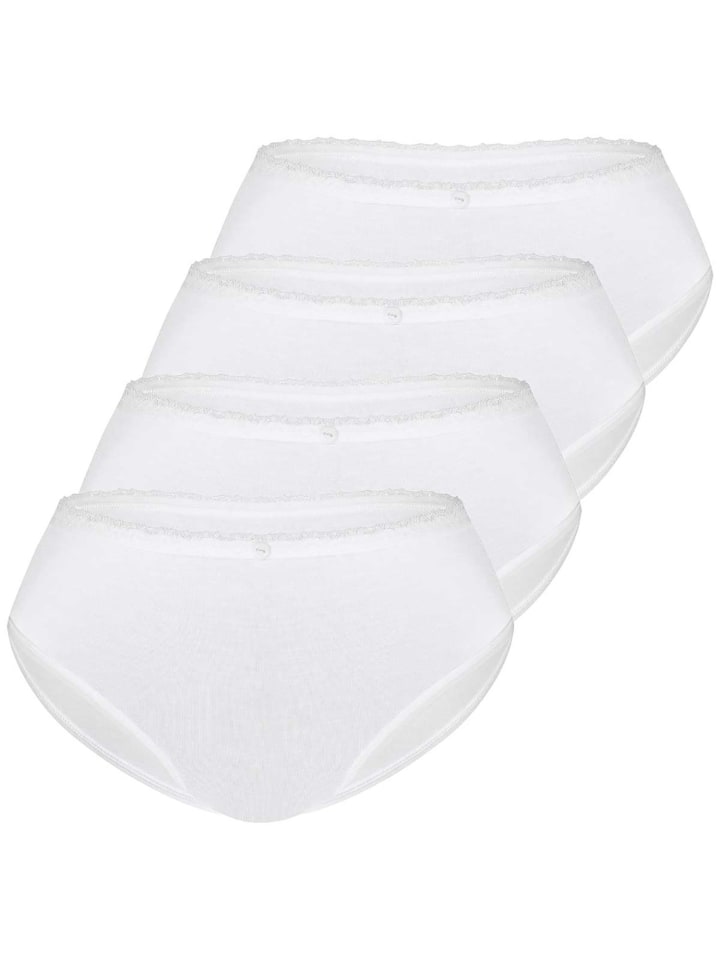 4er Sparpack Slip in white white