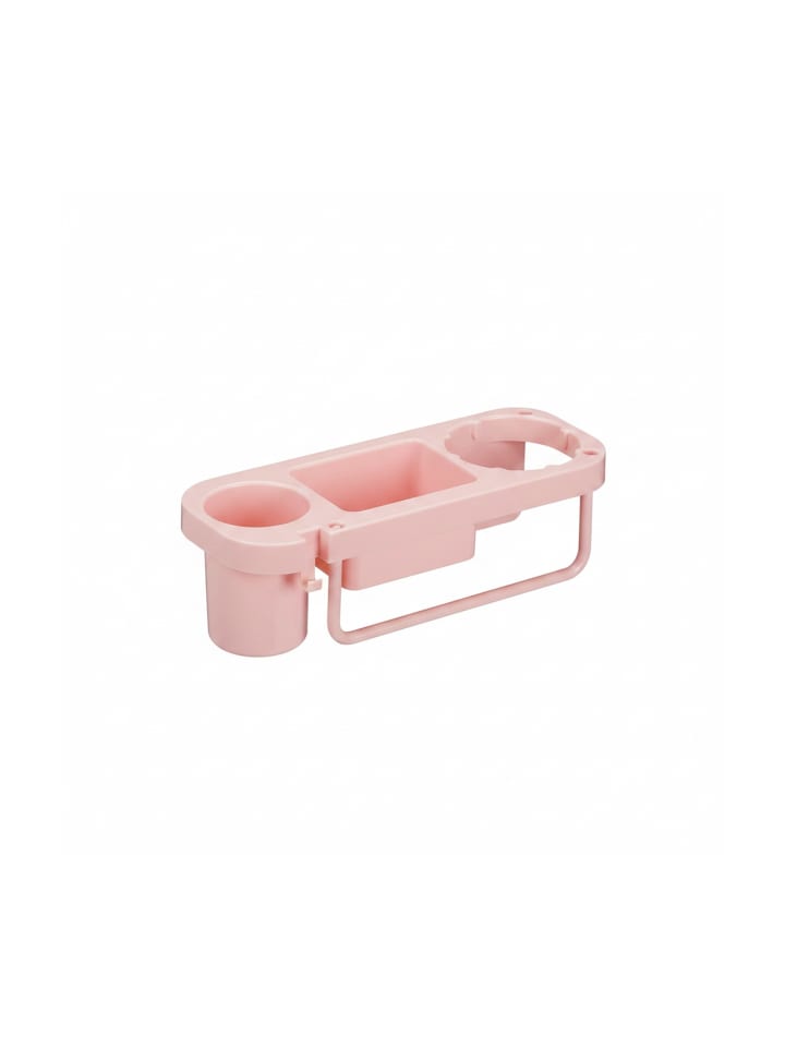 Föhn-Halterung in Rosa