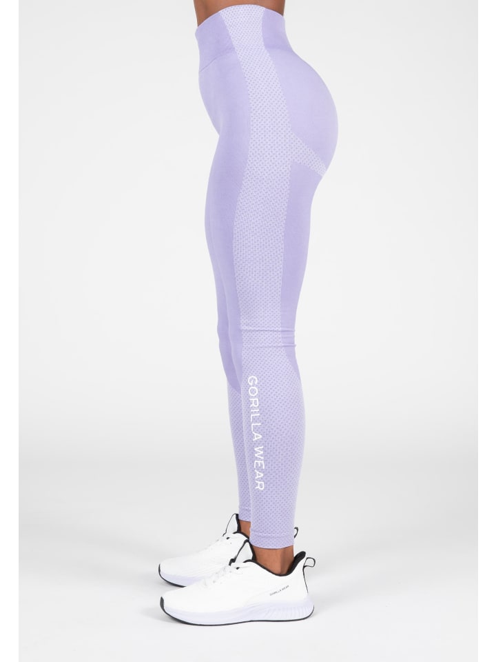 Nahtloses Leggings Fitness - Selah - Violett