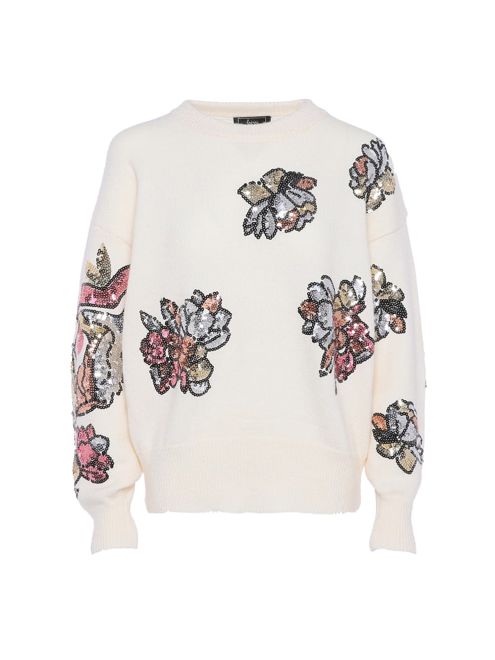Damen Sweater in WOLLWEISS