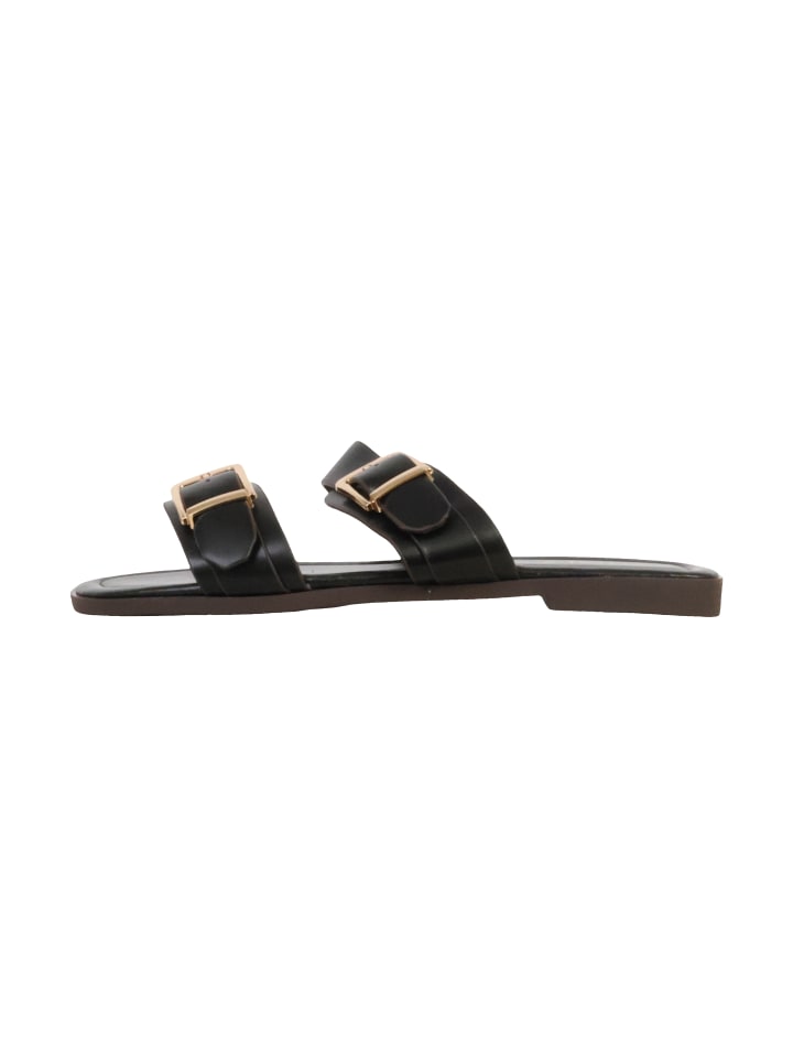 Sandalen zum Hineinschlüpfen Schwarz
