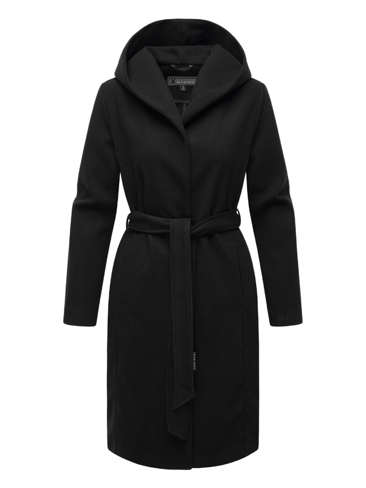 Wollmantel Kailii 16 in Black