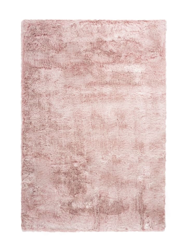Hochflor Teppich Tina 125 - Puderrosa