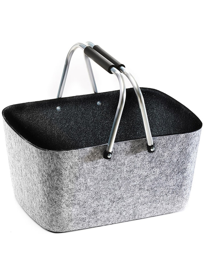 Einkaufskorb FOLDGRAY42 in Grau