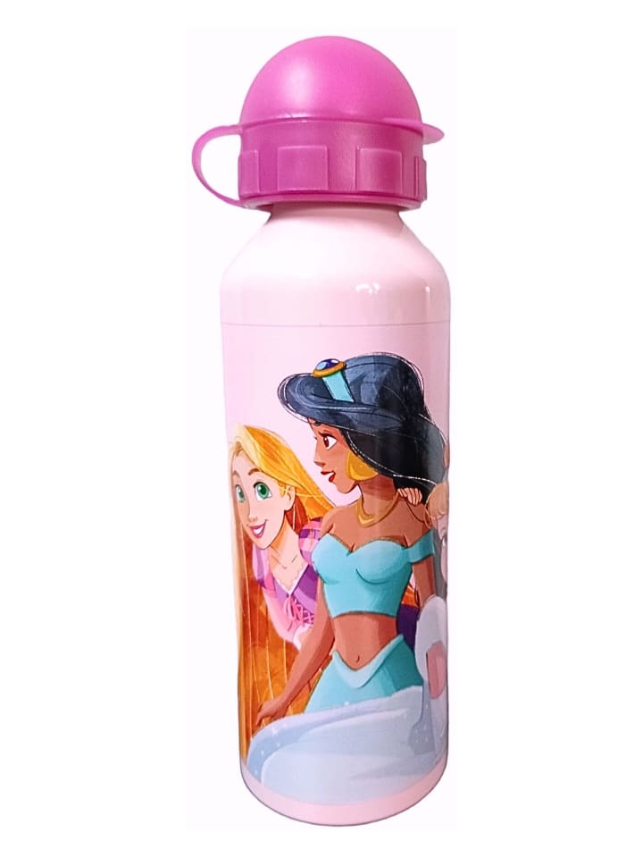 Alu-Trinkflasche Disney Princess 520 ml in Rosa