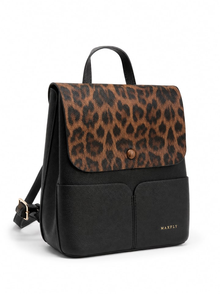 Rucksack " Leo " in schwarz