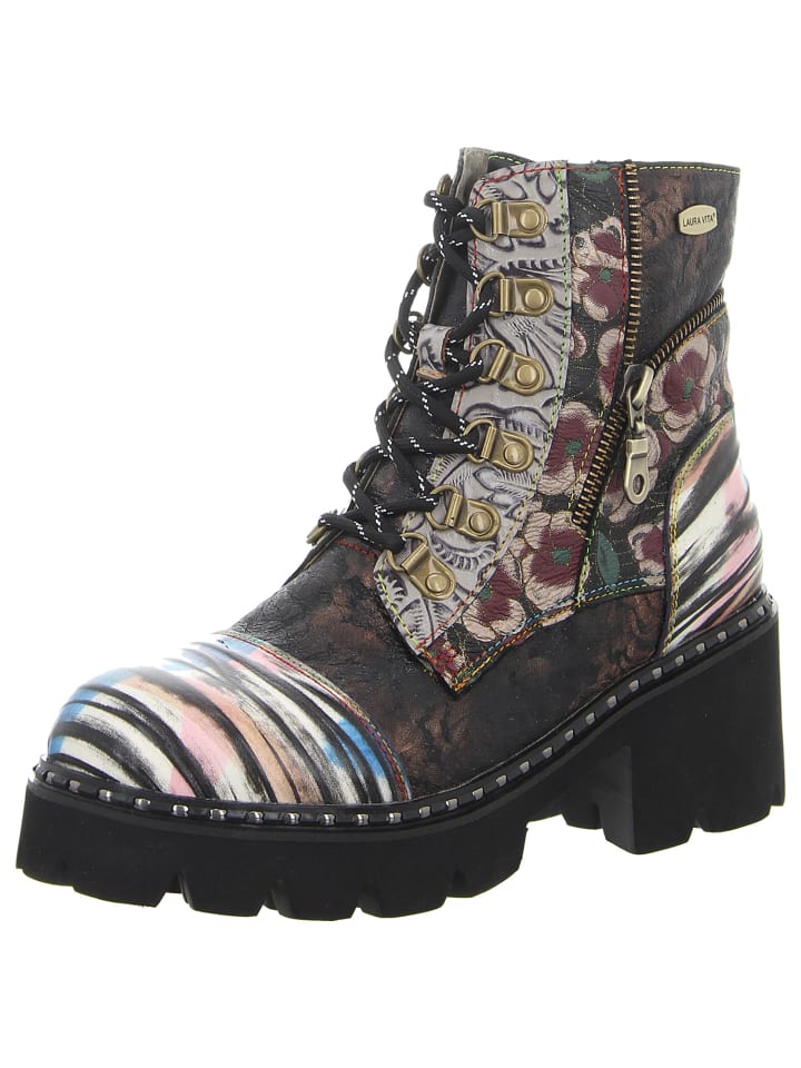 Stiefelette in schwarz