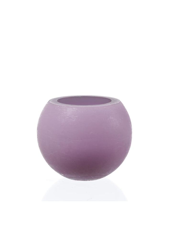 Duftkerze Citronella für Garten Balkon Outdoorkerze D: 15cm in lila