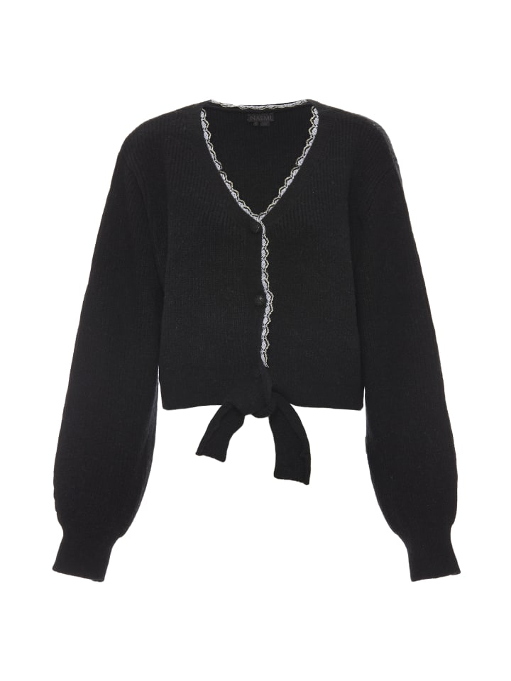 Damen Strickjacke in SCHWARZ