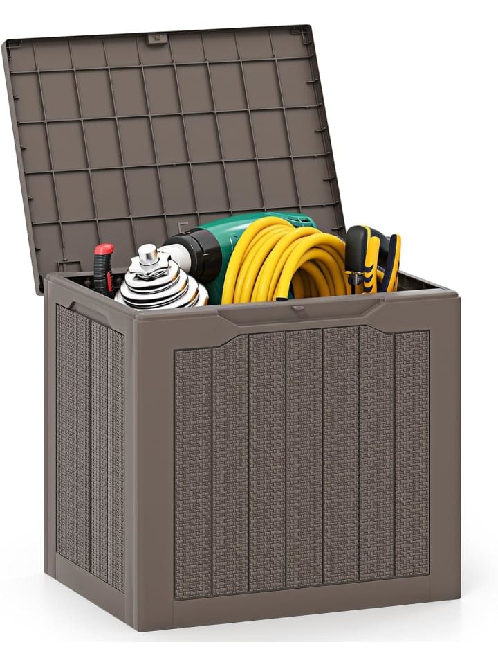Gartenbox 96 L in Braun