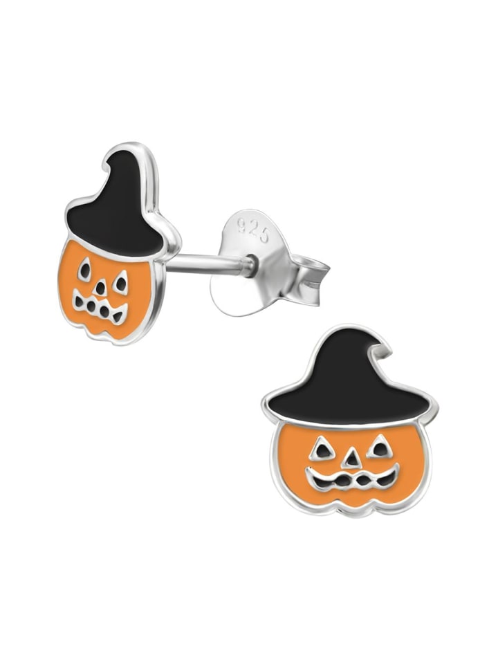 Ohrstecker in Orange