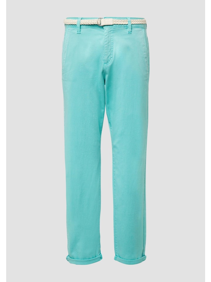 Hose CHINO in 6099_türkis