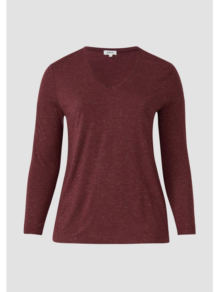 T-Shirt in 3902_bordeaux