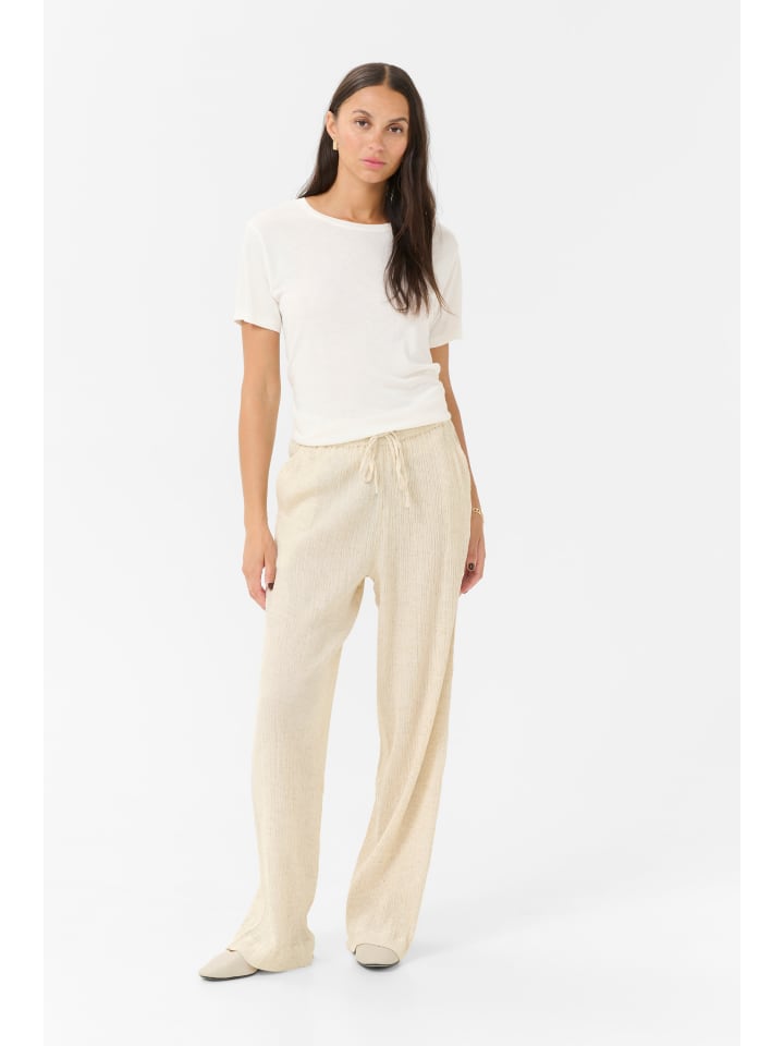 Casual Hose KAgitte Regular fit in Feather Gray Melange
