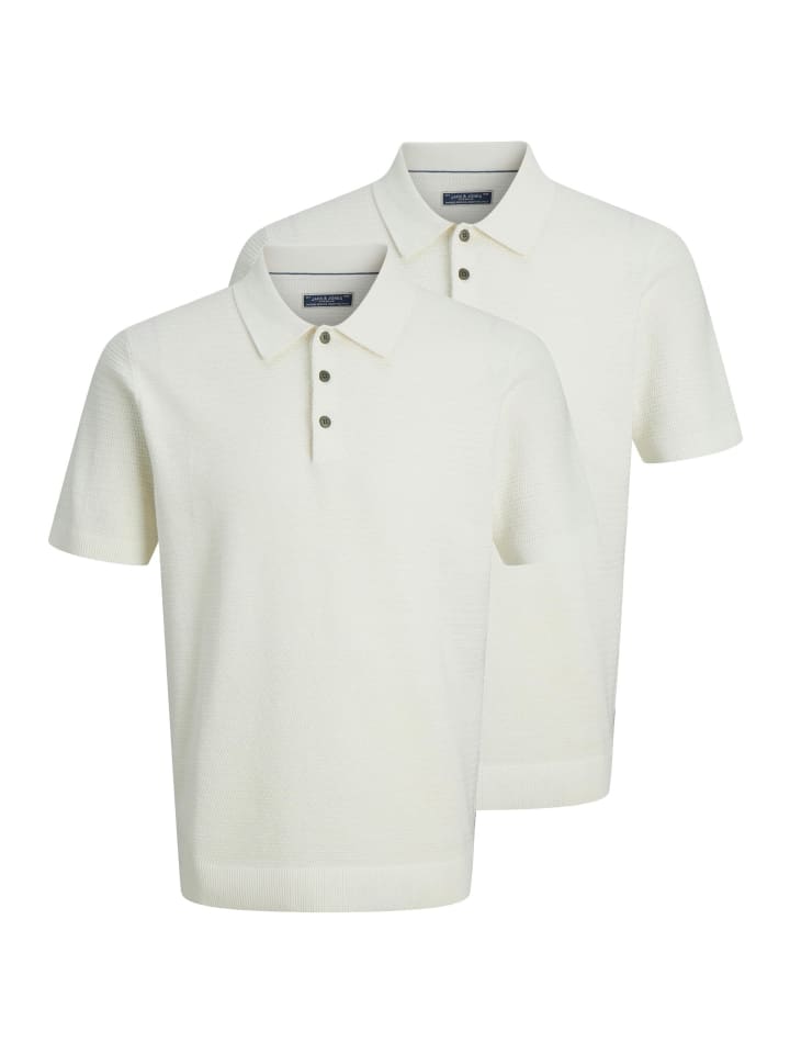 Poloshirt Bluriley in Cloud dancer