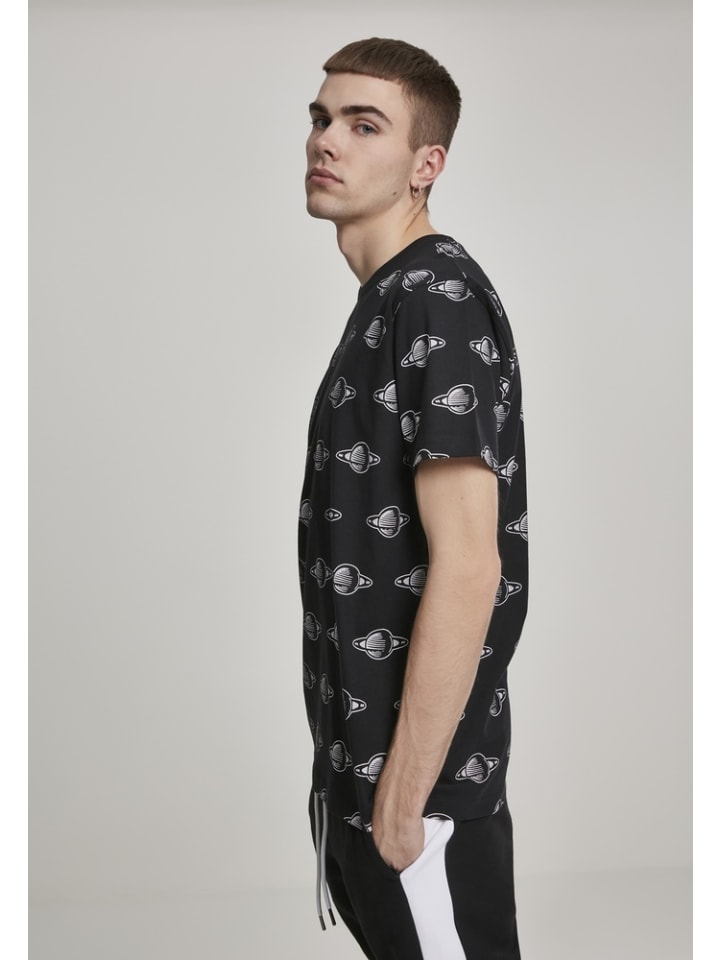 T-Shirt "NASA Planet Tee" in Schwarz