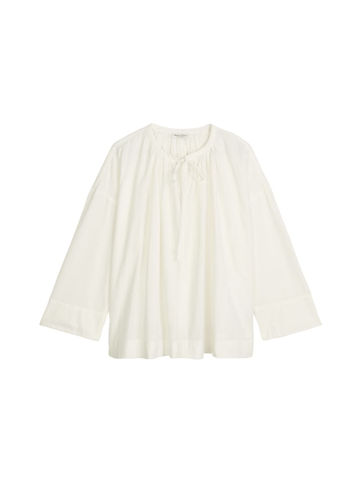 Tunika relaxed in White Cotton