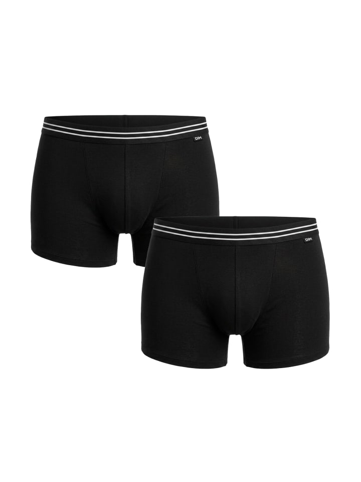 2er-Set: Boxershorts in Black