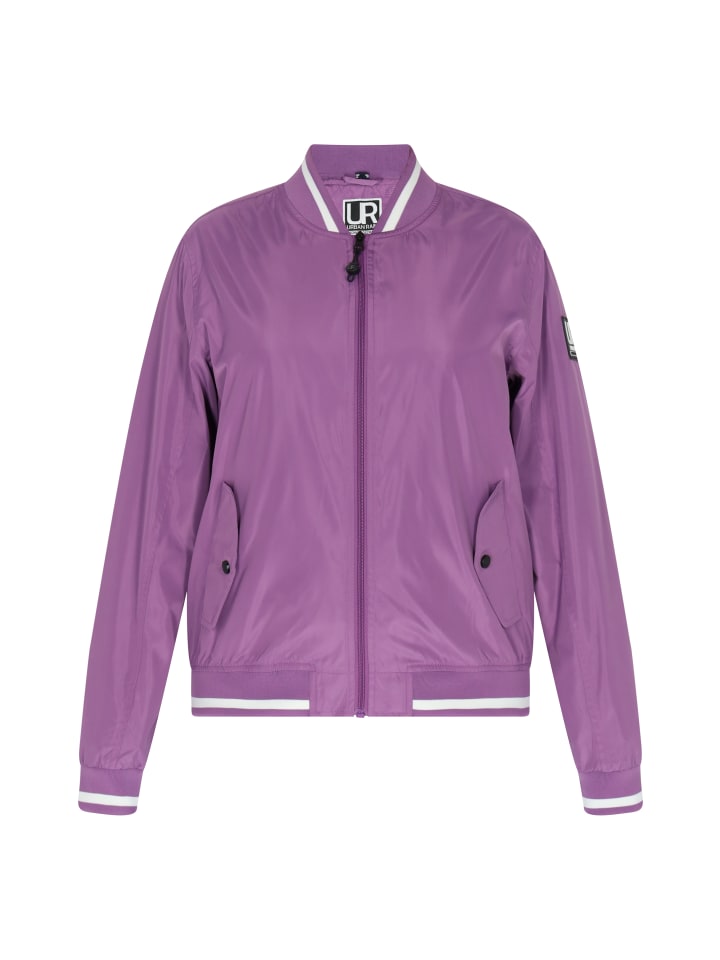 Damen Collegejacke in Lila