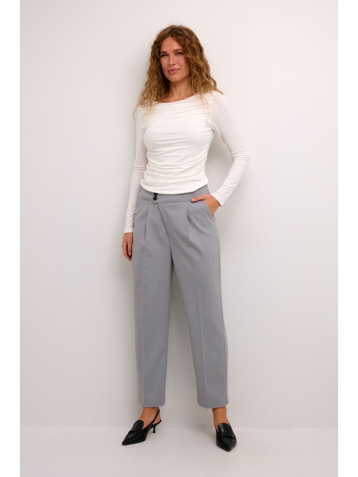 Hose KAmerle Regular fit in Grey Melange