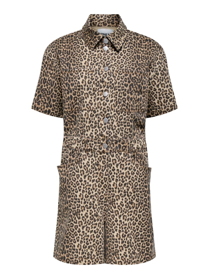 Playsuit in Toasted Coconut