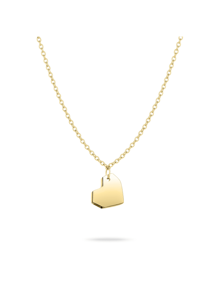 Halskette Urban Heart in gold