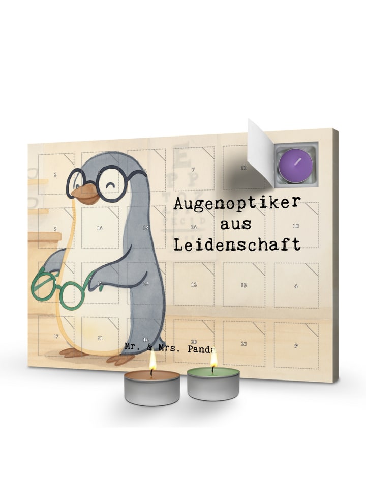 Adventskalender Augenoptiker Leidenschaft Desig... in Weiß