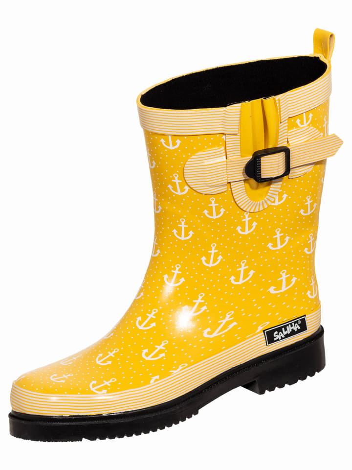 Regenstiefel Marleen in gelb/multi