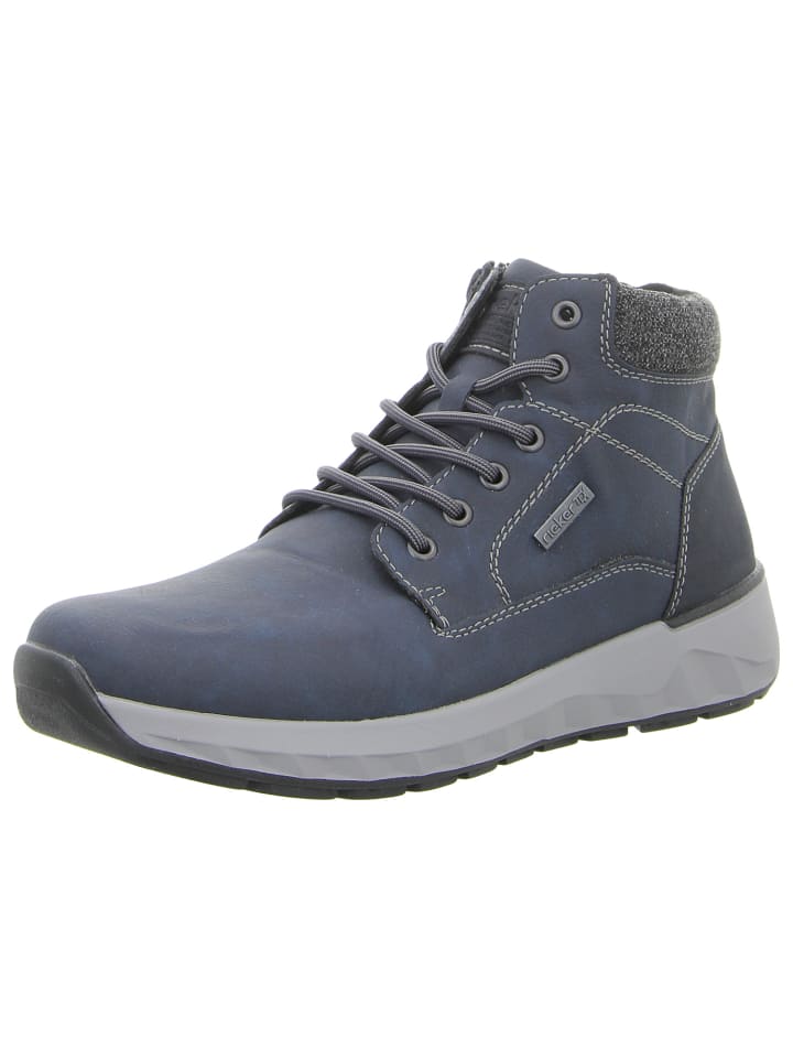 Stiefelette in blau