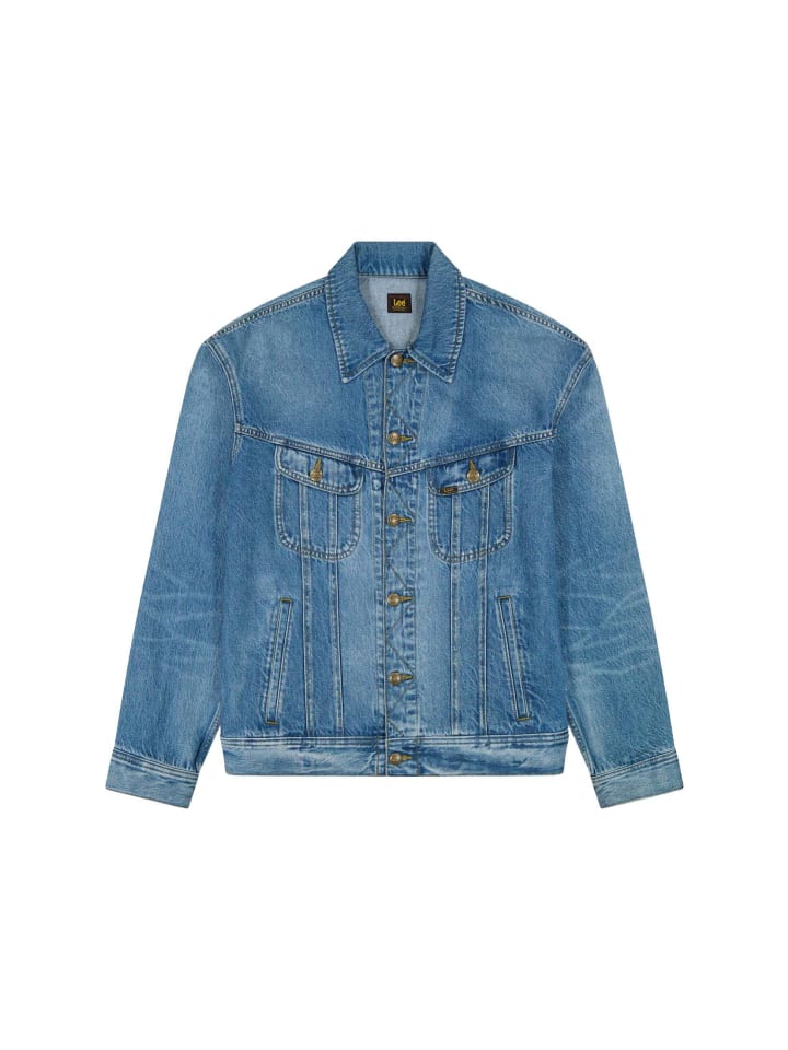 Jeansjacke Relaxed Rider in Sandstorm