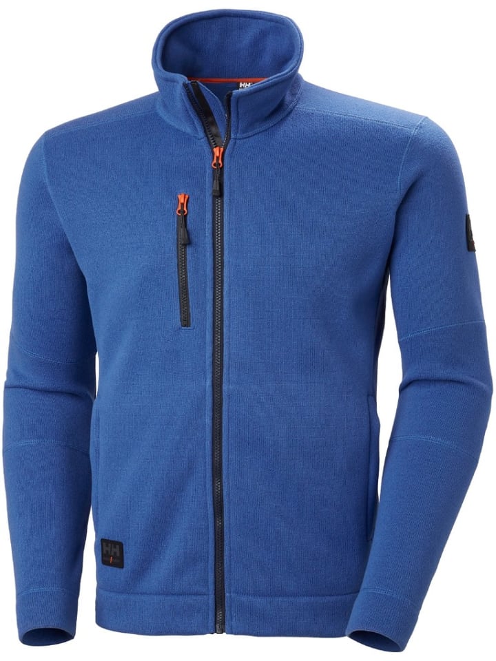Fleecejacke/Fleecepullover "Kensington Knit Fleece Jacket" in Blau
