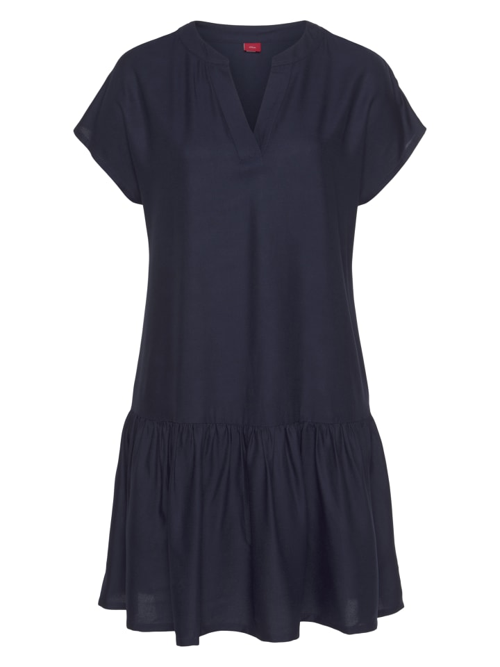 Blusenkleid in marine