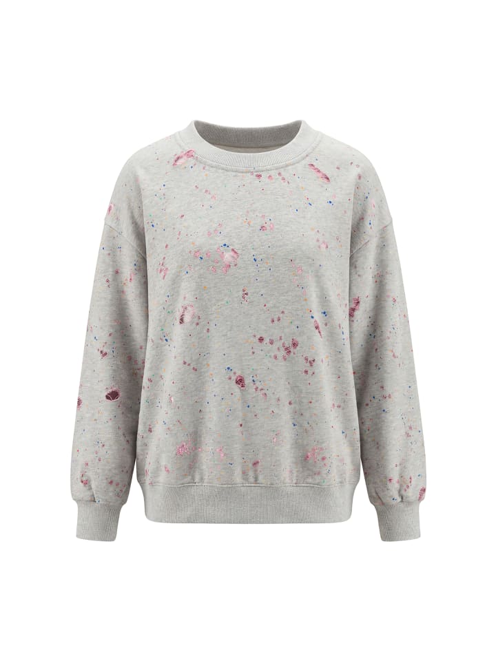 Women Sweatshirt in Light Grey
