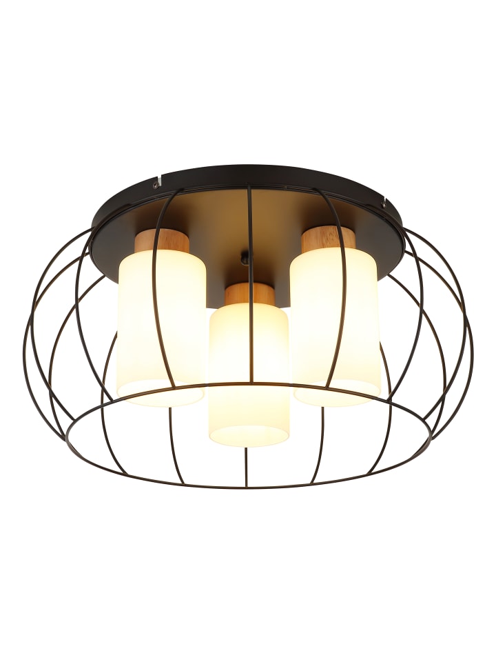 Deckenleuchte "ROWENA" in black