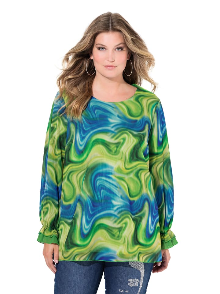 Bluse in limette