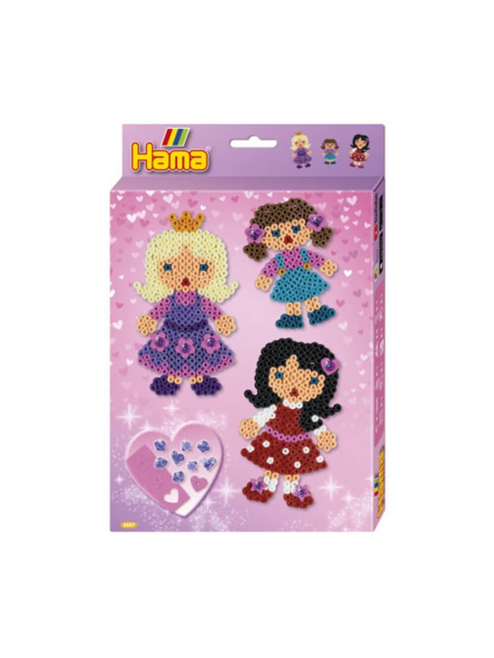 Geschenkpackung Puppen Midi-Bügelperlen - ab 5 Jahren