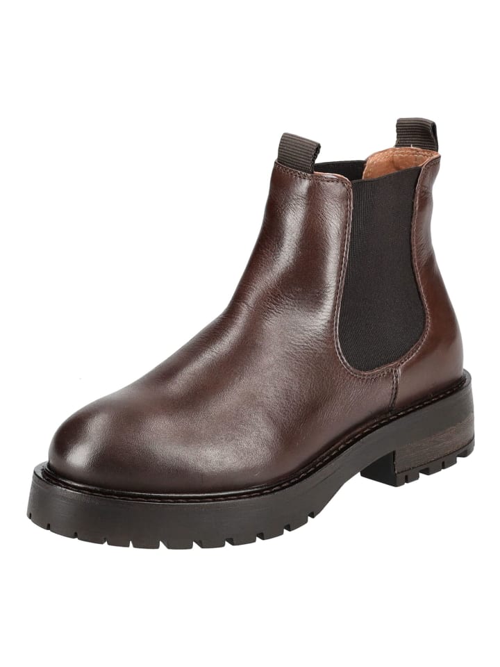 Stiefelette Braun