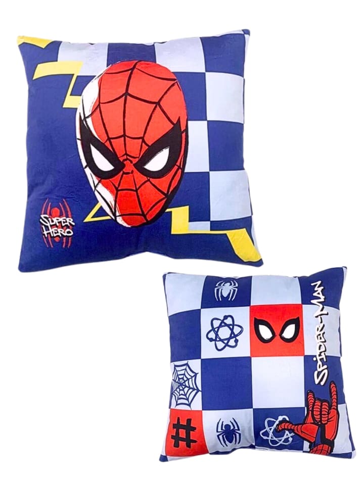 Dekokissen Spider-Man - (L) 40 cm x (B) 40 cm in Blau