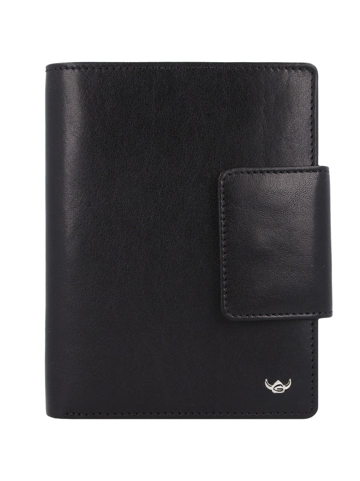 Colorado Geldbörse RFID Leder 14,5 cm schwarz