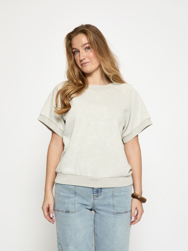 Top in Whitecap Creme