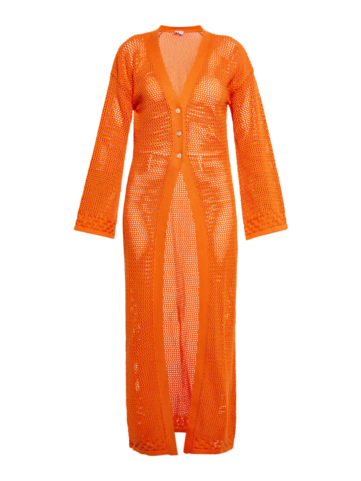 Damen Cardigan in ORANGE