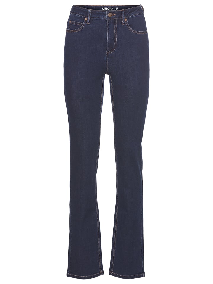 Gerade Jeans in dark blue used