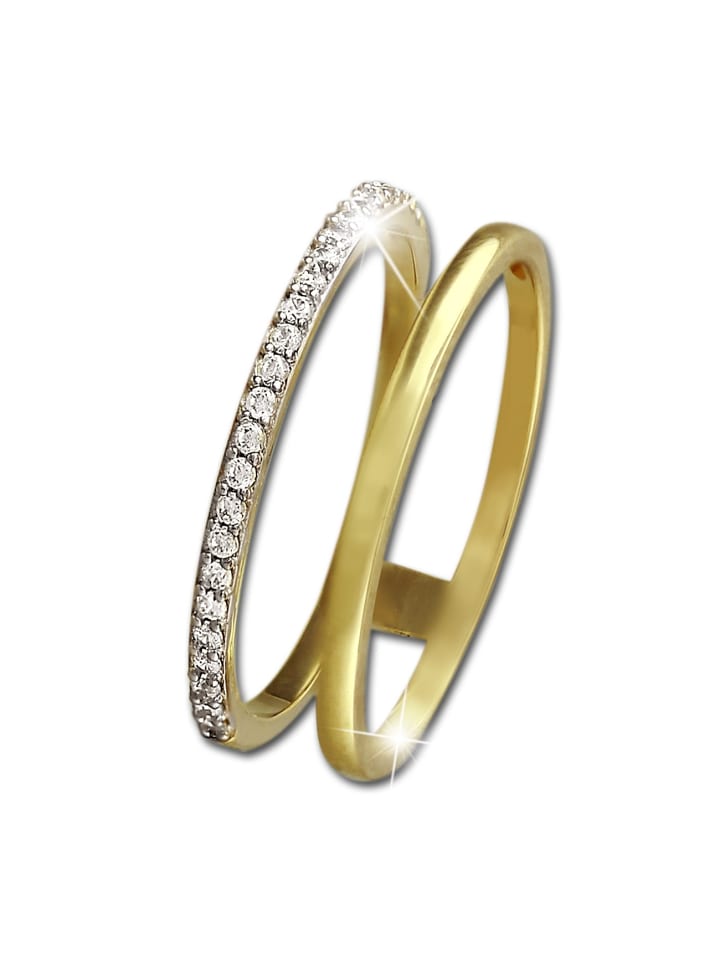 Ring Gold 333 Gelbgold - 8 Karat Größe 56 (17,8)
