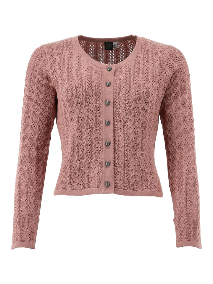 Strickjacke Borida in dunkelrot