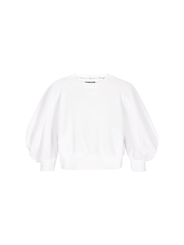 Women Sweatshirt in cloud white