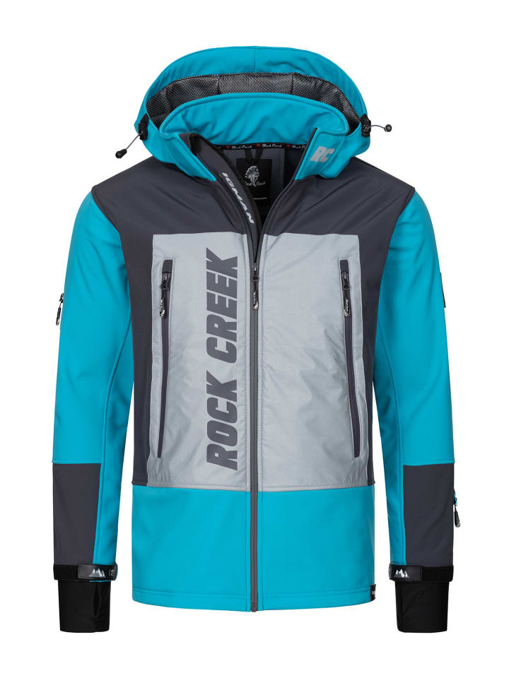 Jacke in Himmelblau