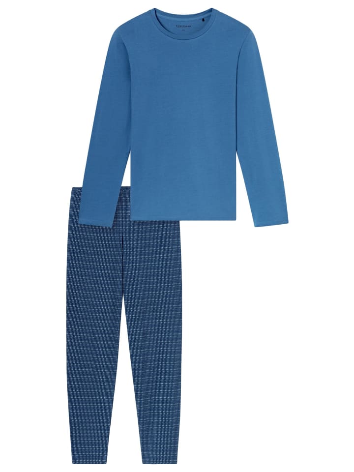 Schlafanzug Casual Essentials in Aqua