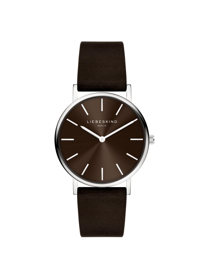 Armbanduhr The Modern Must–Have in braun