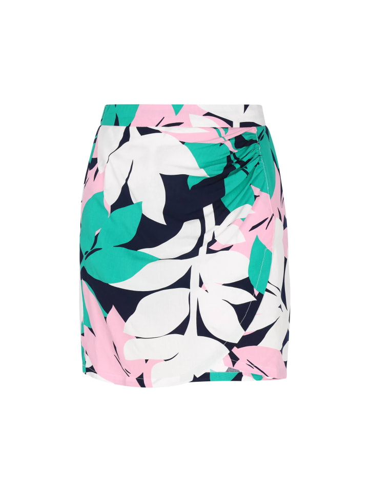 Women Skirt in Pink Multicolor